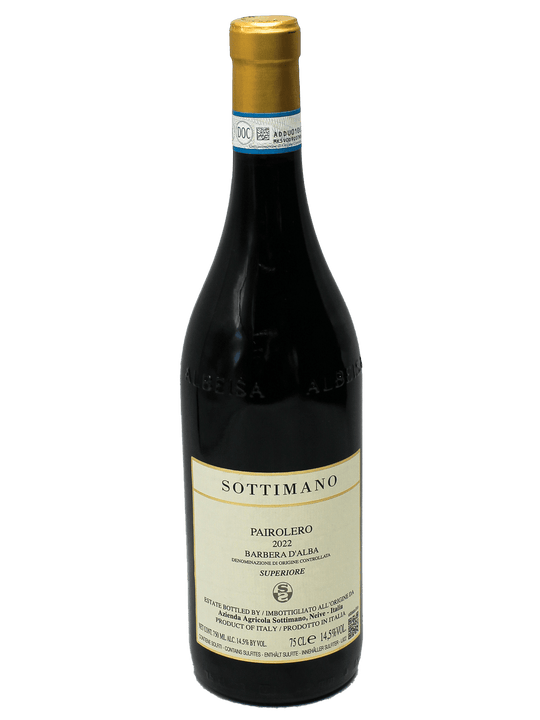 2022 Sottimano Barbera d'Alba Pairolero [WA92][V90-92]-Bottle Barn