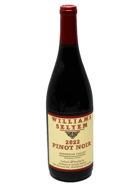 2022 Williams Selyem Anderson Valley Pinot Noir-Bottle Barn