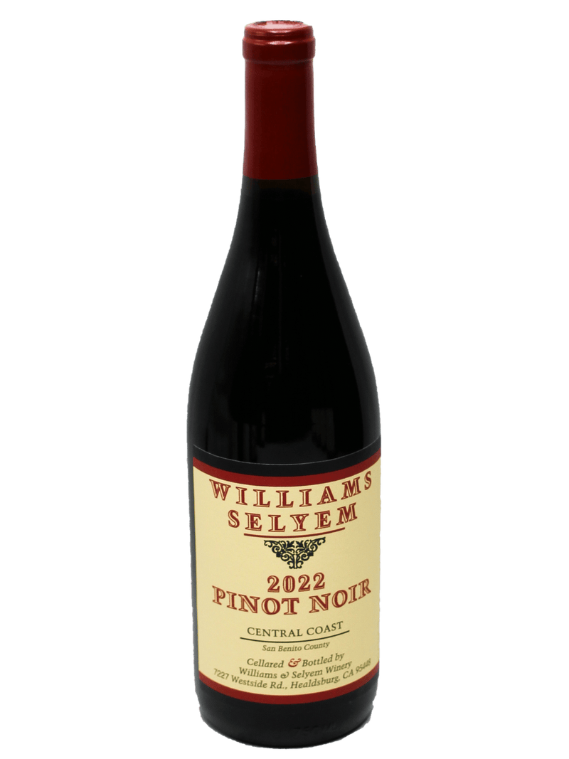 2022 Williams Selyem Central Coast Pinot Noir-Bottle Barn