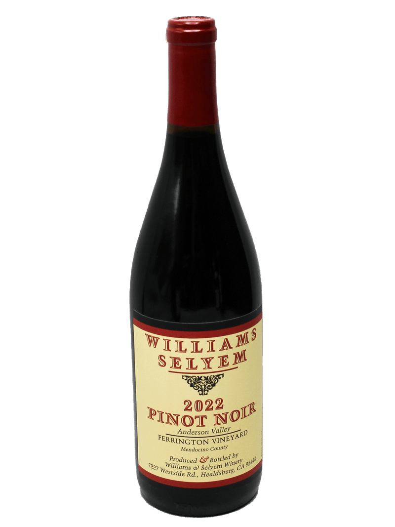 2022 Williams Selyem Ferrington Vineyard Pinot Noir-Bottle Barn