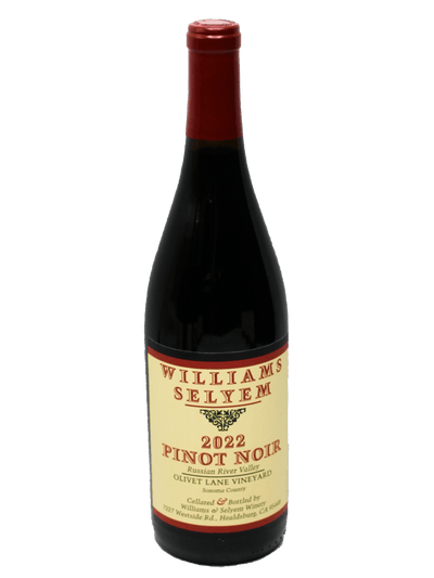 2022 Williams Selyem Olivet Lane Vineyard Pinot Noir