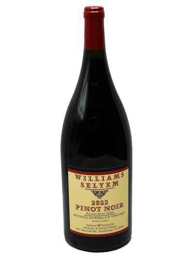 2022 Williams Selyem Rochioli Riverblock Vineyard Pinot Noir 1.5L