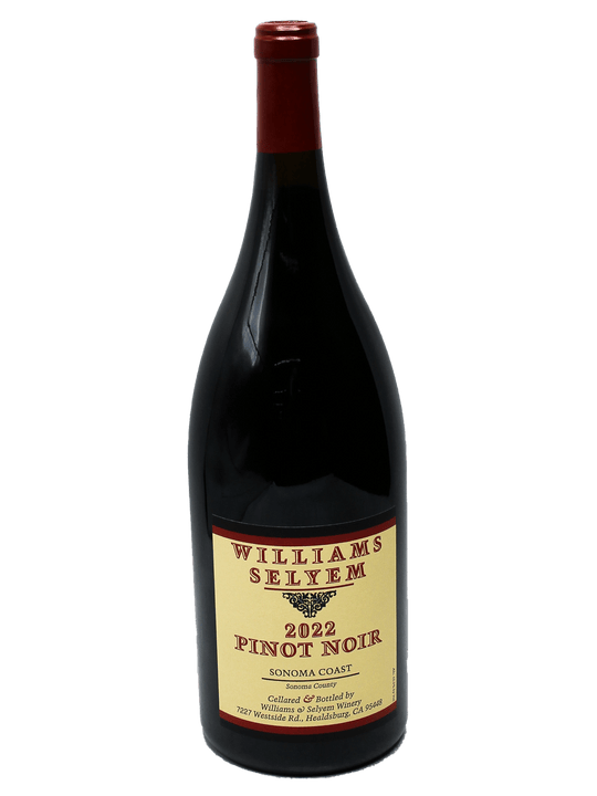 2022 Williams Selyem Sonoma Coast Pinot Noir 1.5L [WE95][JD93][WS93]-Bottle Barn