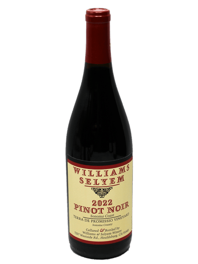 2022 Williams Selyem Terra de Promissio Vineyard Pinot Noir