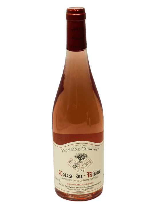2023 Domaine Charvin Cotes-du-Rhone Rosé [V91]-Bottle Barn