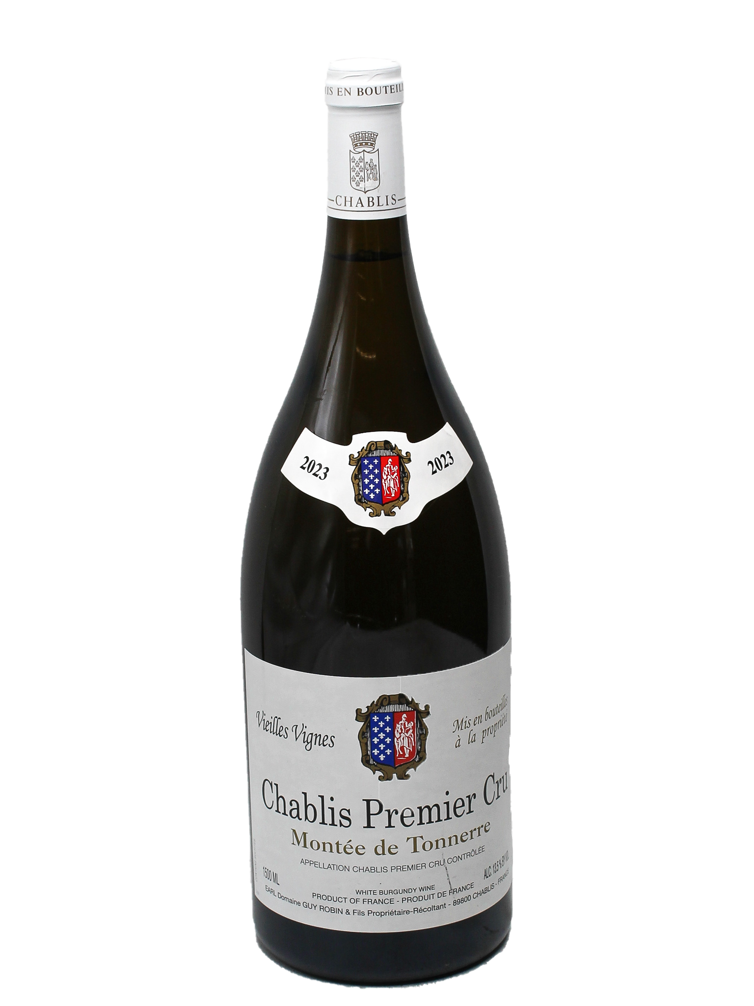 2023 Domaine Guy Robin Chablis Premier Cru Montee de Tonnerre Vielles