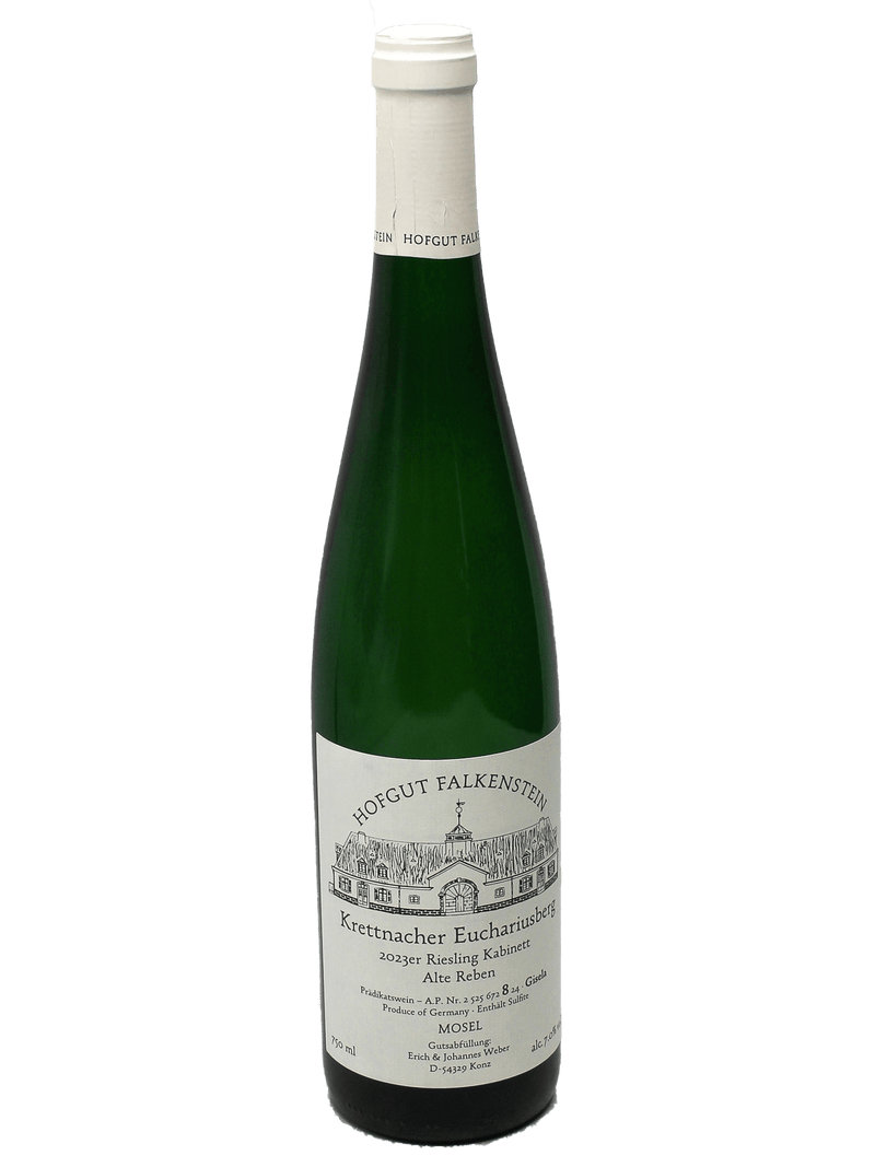 2023 Falkenstein Krettnacher Euchariusberg Riesling Kabinett Alte Reben Gisela-Bottle Barn