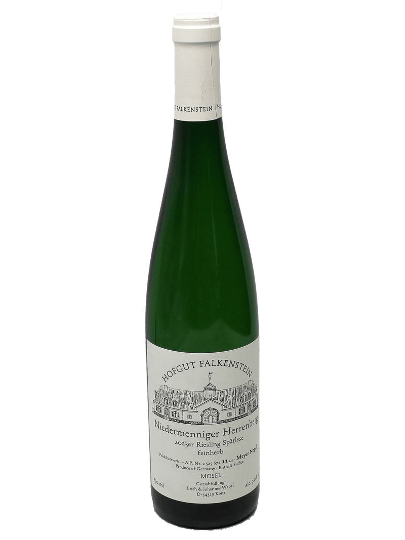 2023 Falkenstein Niedermenniger Herrenberg Riesling Spatlese Feinherb Meyer Nepal-Bottle Barn