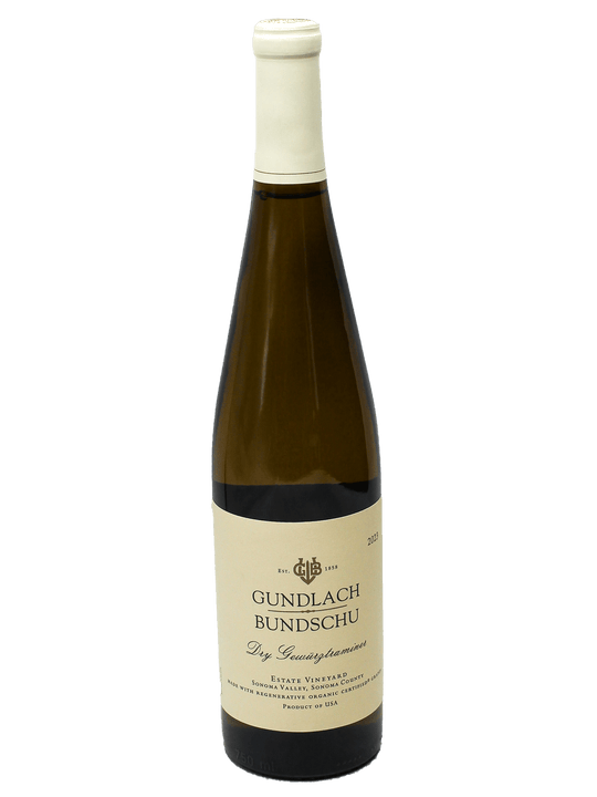 2024 Gundlach Bundschu Estate Vineyard Dry Gewurztraminer [WE91]-Bottle Barn