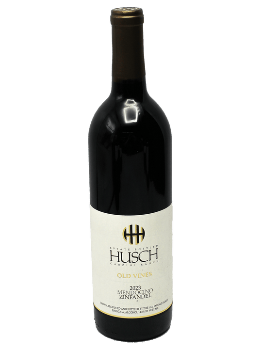 2023 Husch Old Vines Zinfandel-Bottle Barn