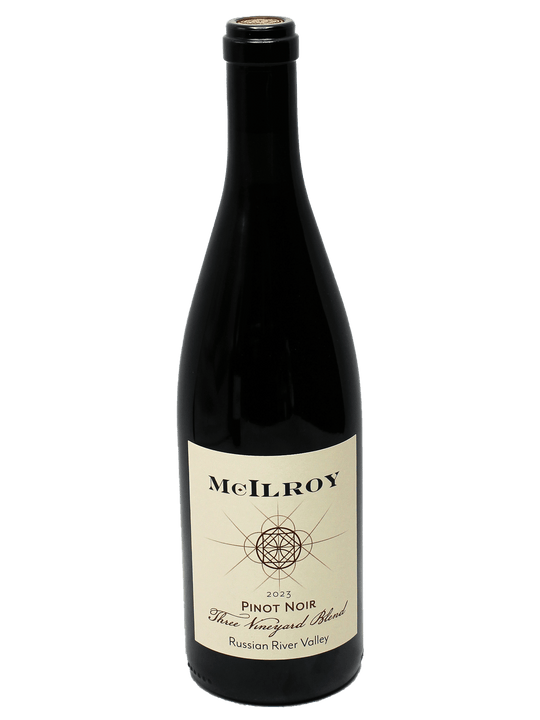 2023 McIlroy Cellars Three Vineyard Blend Pinot Noir - Best of Class Winner!-Bottle Barn