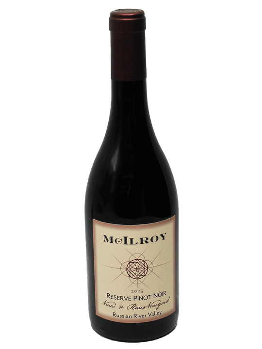 2023 McIlroy Cellars Vines & Roses Vineyard Reserve Pinot Noir - Gold Medal Winner!-Bottle Barn