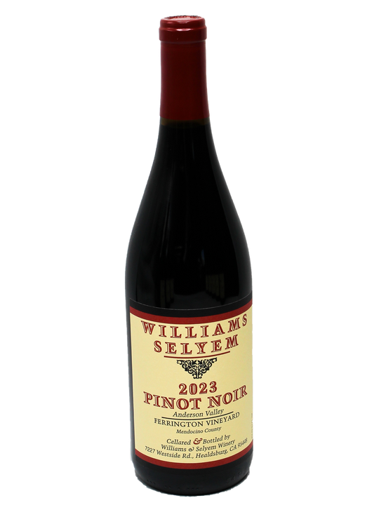 2023 Williams Selyem Ferrington Vineyard Pinot Noir [WA94]-Bottle Barn