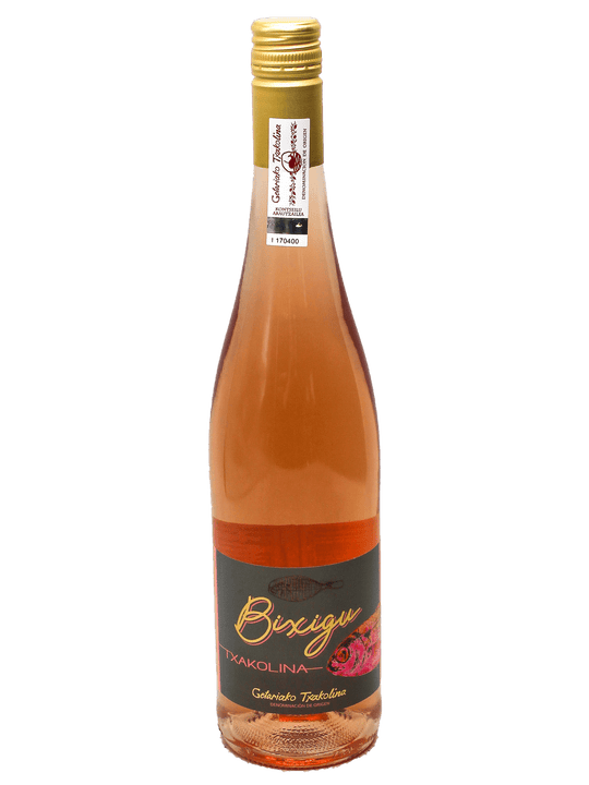 2024 Bixigu Getariako Txakolina Rose-Bottle Barn