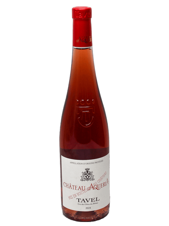 2024 Chateau d'Aqueria Tavel Rose [TP94][JS91][WA91]-Bottle Barn