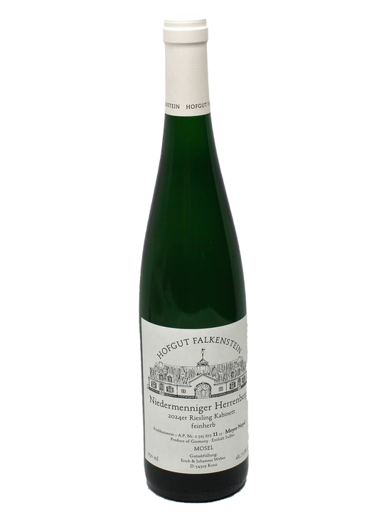 2024 Falkenstein Niedermenniger Herrenberg Riesling Spatlese Feinherb Meyer Nepal-Bottle Barn