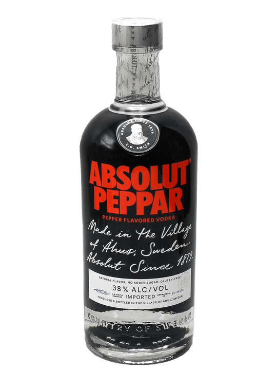 Absolut Peppar Vodka 750ml-Bottle Barn