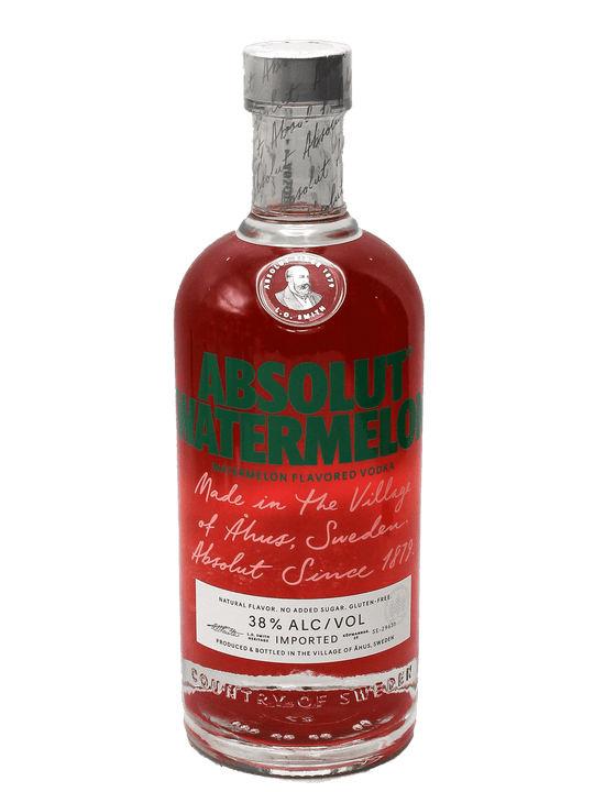 Absolut Watermelon Vodka 750ml-Bottle Barn