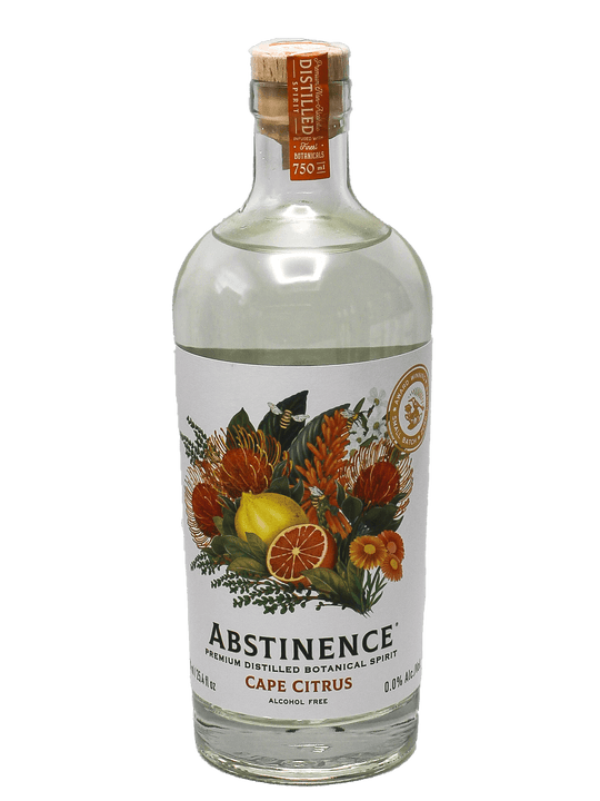 Abstinence Cape Citrus Non-Alcoholic Spirit 750ml-Bottle Barn