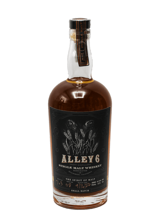 Alley 6 Single Malt Whiskey 750ml-Bottle Barn