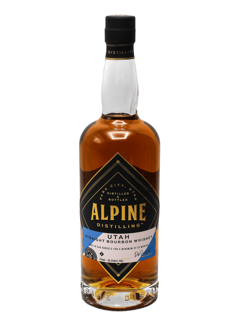 Alpine Utah Bourbon Whiskey 750ml-Bottle Barn