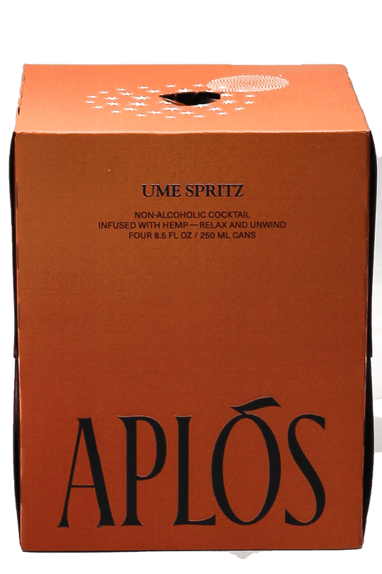 Aplos Ume Spritz Non-Alcohol Cocktail 4pk-Bottle Barn