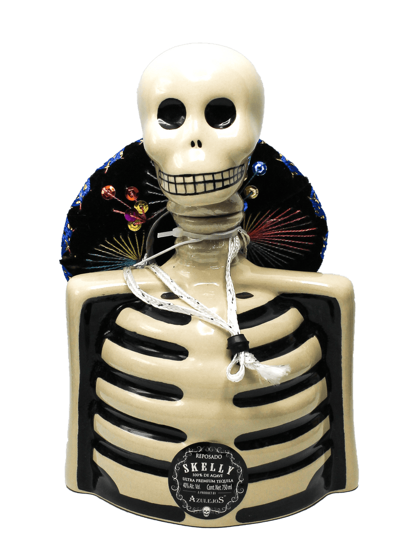 Azulejos Skelly Tequila Reposado 750ml-Bottle Barn