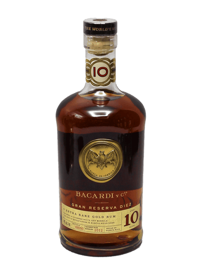 Bacardi Gran Reserva 10 Year Gold Rum 750ml