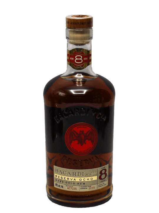 Bacardi Reserva Ocho Gold Rum 750ml-Bottle Barn