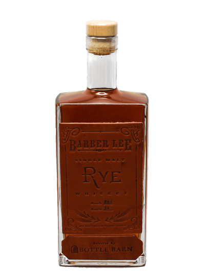 Barber Lee Bottle Barn Barrel Select Single Malt Rye Whiskey 750ml