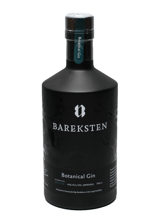 Barekstein Norwegian Botanical Gin 750ml-Bottle Barn