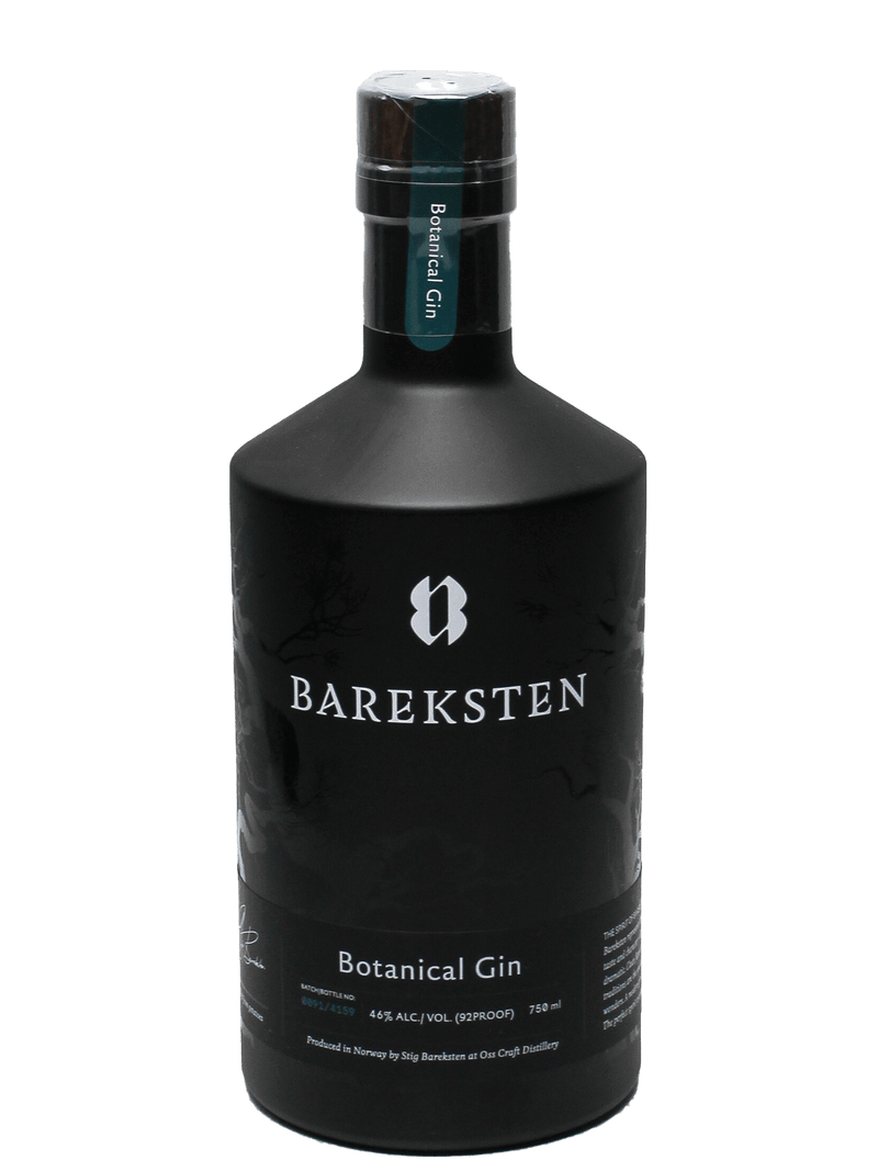Barekstein Norwegian Botanical Gin 750ml