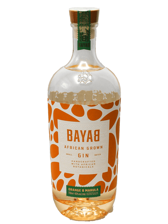 Bayab Orange & Marula Gin 750ml-Bottle Barn