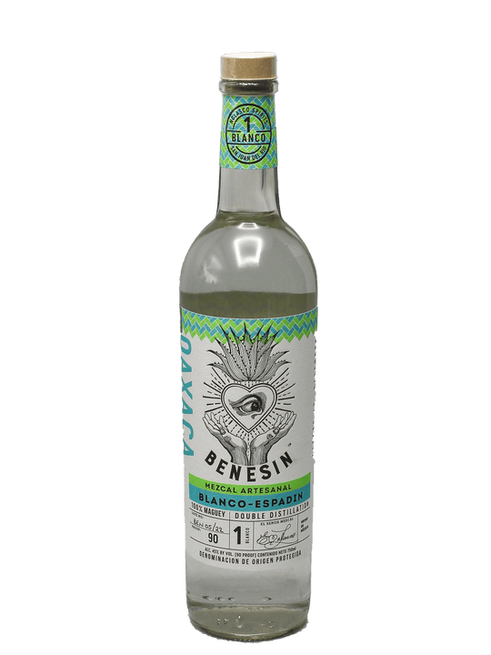 Benesin Organic Mezcal Blanco Espadin 750ml-Bottle Barn