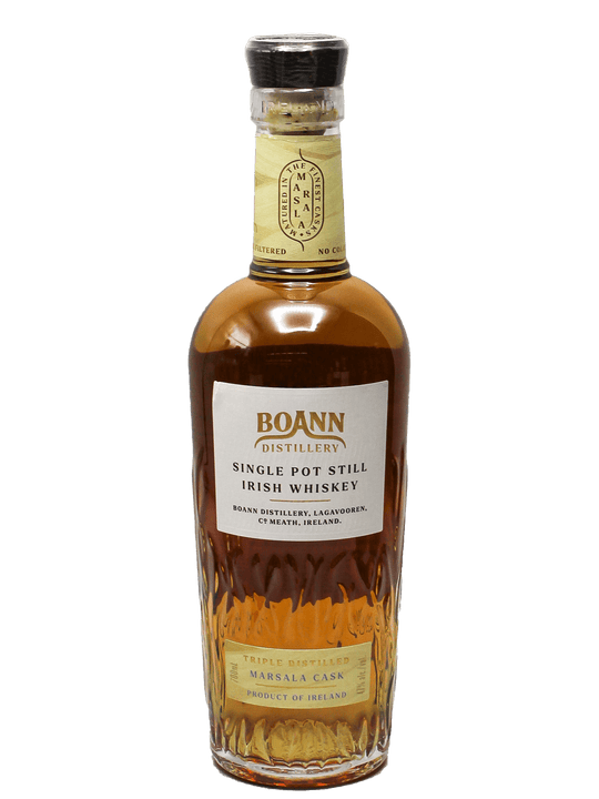 Boann Single Pot Still Marsala Cask Irish Whiskey 700ml-Bottle Barn
