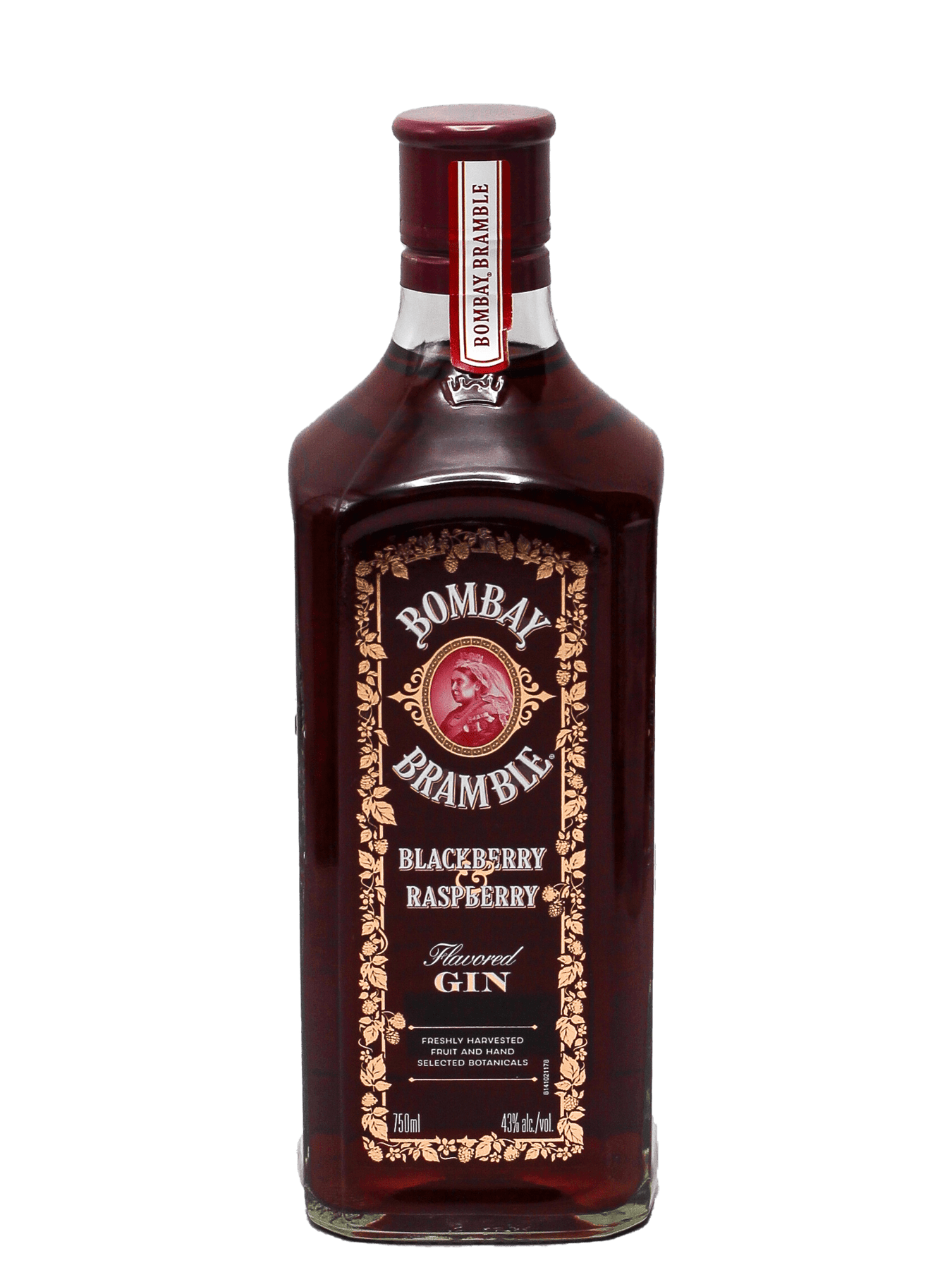 Bombay Bramble Blackberry & Raspberry Flavored Gin 750ml Bottle Barn