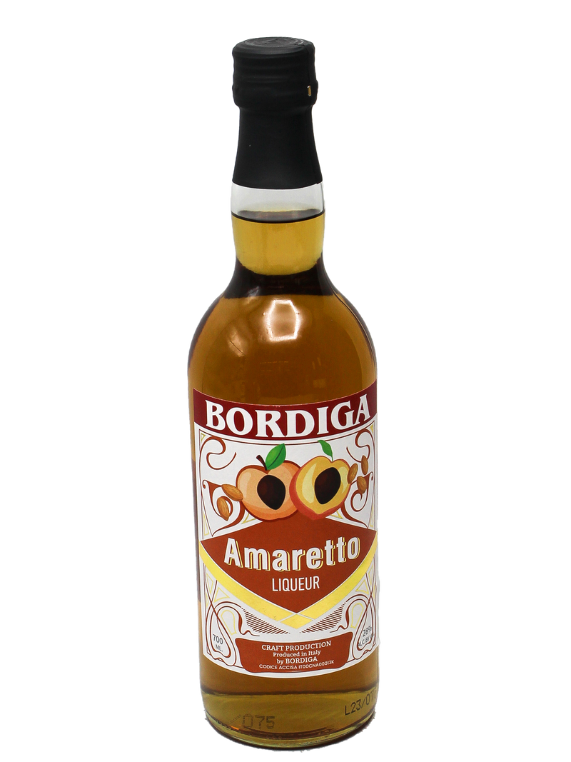 Bordiga Amaretto Liqueur 700ml-Bottle Barn