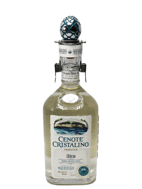 Cenote Tequila Cristalino Anejo 750ml-Bottle Barn