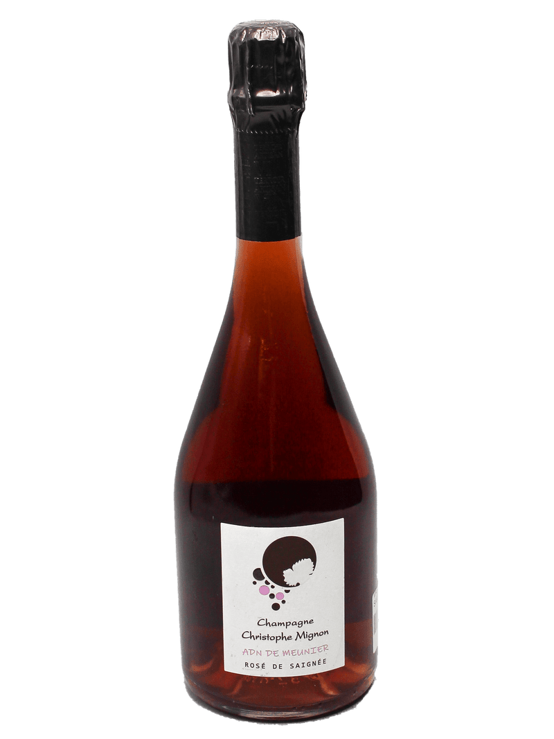 Christophe Mignon ADN de Meunier Rose de Saignee Extra Brut Champagne-Bottle Barn