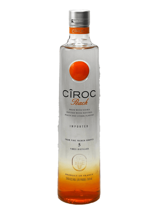 Ciroc Peach Flavored Vodka 750ml-Bottle Barn
