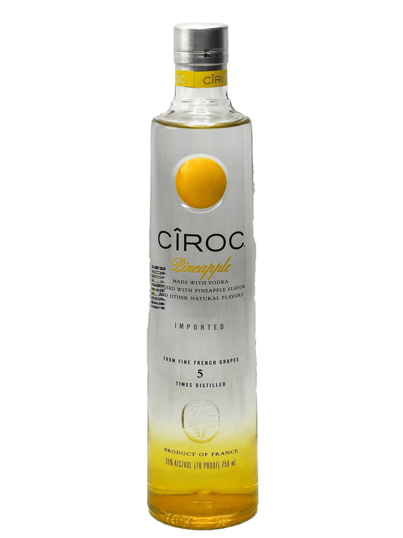 Ciroc Pineapple Vodka 750ml-Bottle Barn