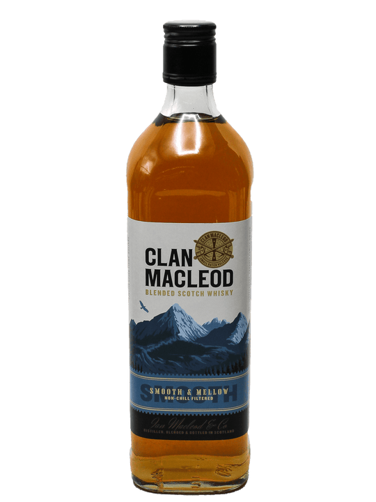 Clan Macleod Smooth & Mellow Scotch Whisky 750ml-Bottle Barn