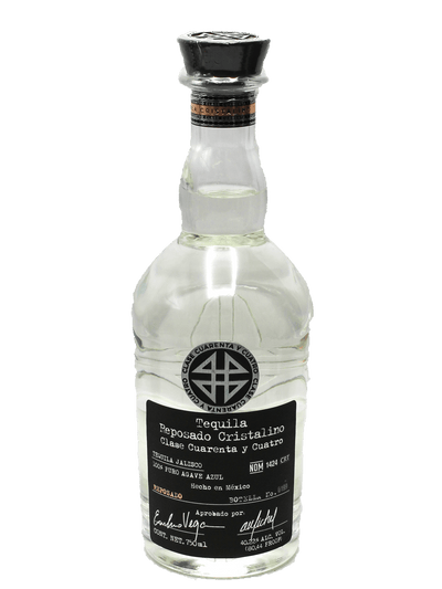 Clase Cuarenta Tequila Reposado Cristalino 750ml