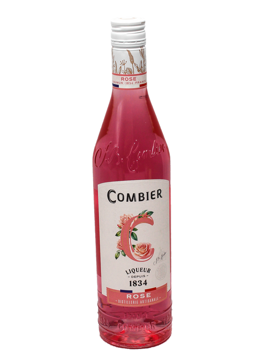 Combier Rose Liqueur 700ml-Bottle Barn
