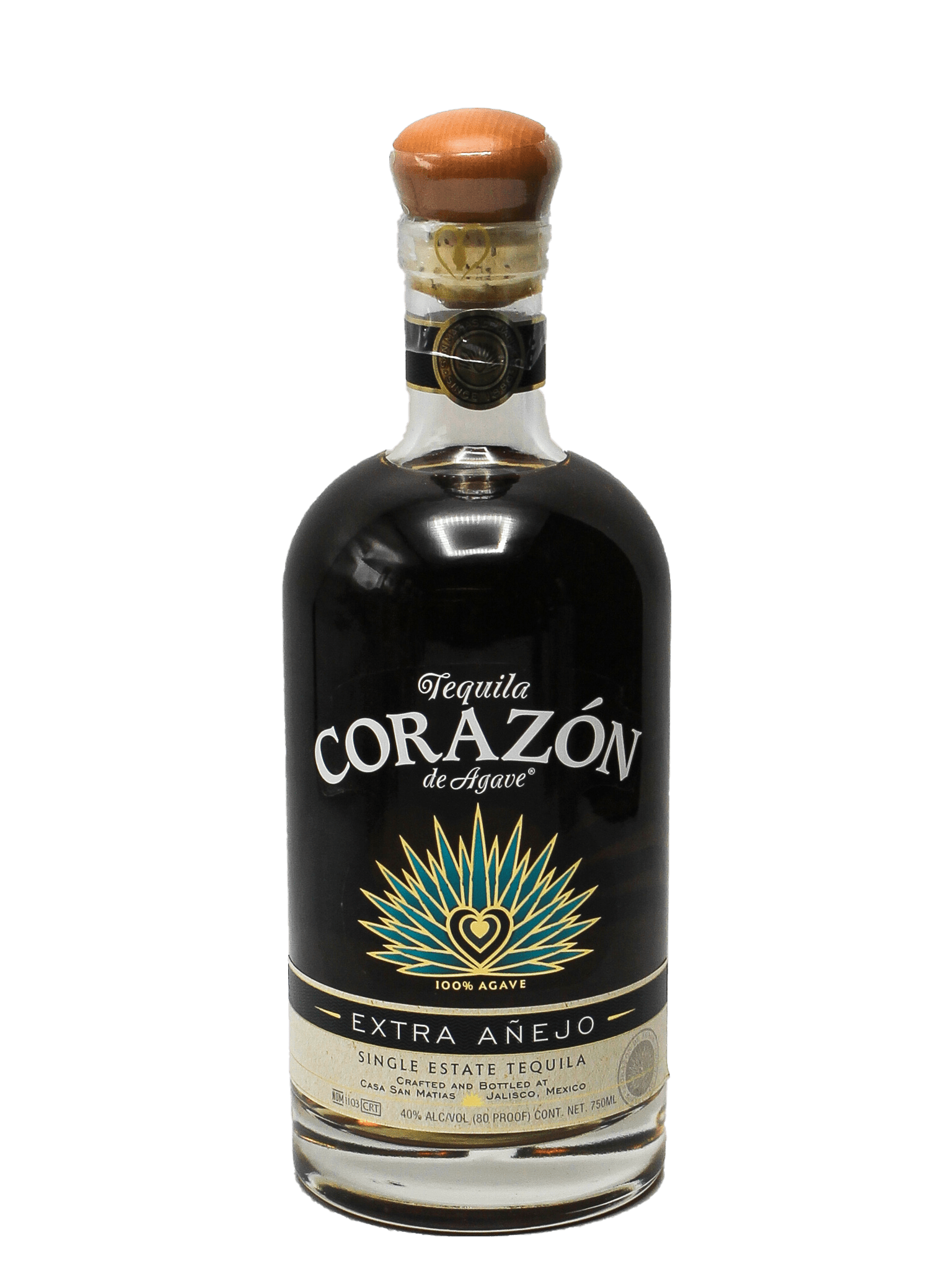 Buy Corazon Tequila Extra Anejo 750ml Online - Bottle Barn