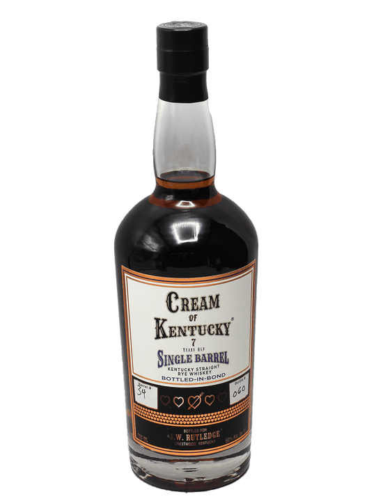 Cream of Kentucky 7 Year Single Barrel Kentucky Straight Rye Whiskey 750ml-Bottle Barn
