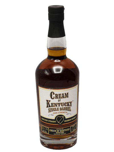 Cream of Kentucky Bottle Barn Single Barrel Cask Strength Kentucky Straight Bourbon Whiskey 750ml