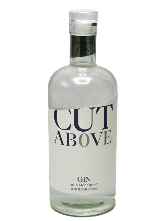 Cut Above Gin Non-Aloholic Spirit 750ml-Bottle Barn