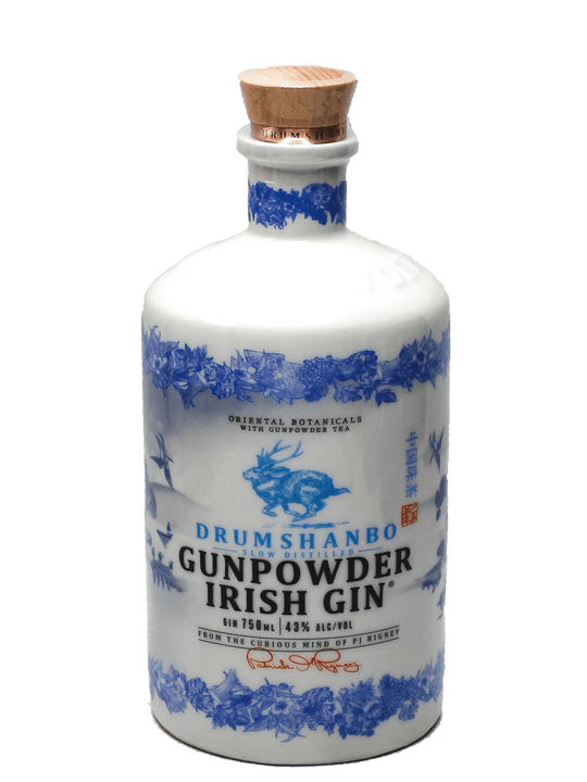 Drumshanbo Gunpowder Irish Gin Collector's Edition Ceramic Bottle 750ml-Bottle Barn