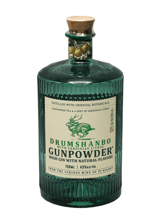 Drumshanbo Gunpowder Sardinian Citrus Irish Gin 750ml-Bottle Barn